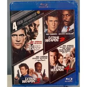 NWT Lethal Weapon 1-4 on Blu Ray